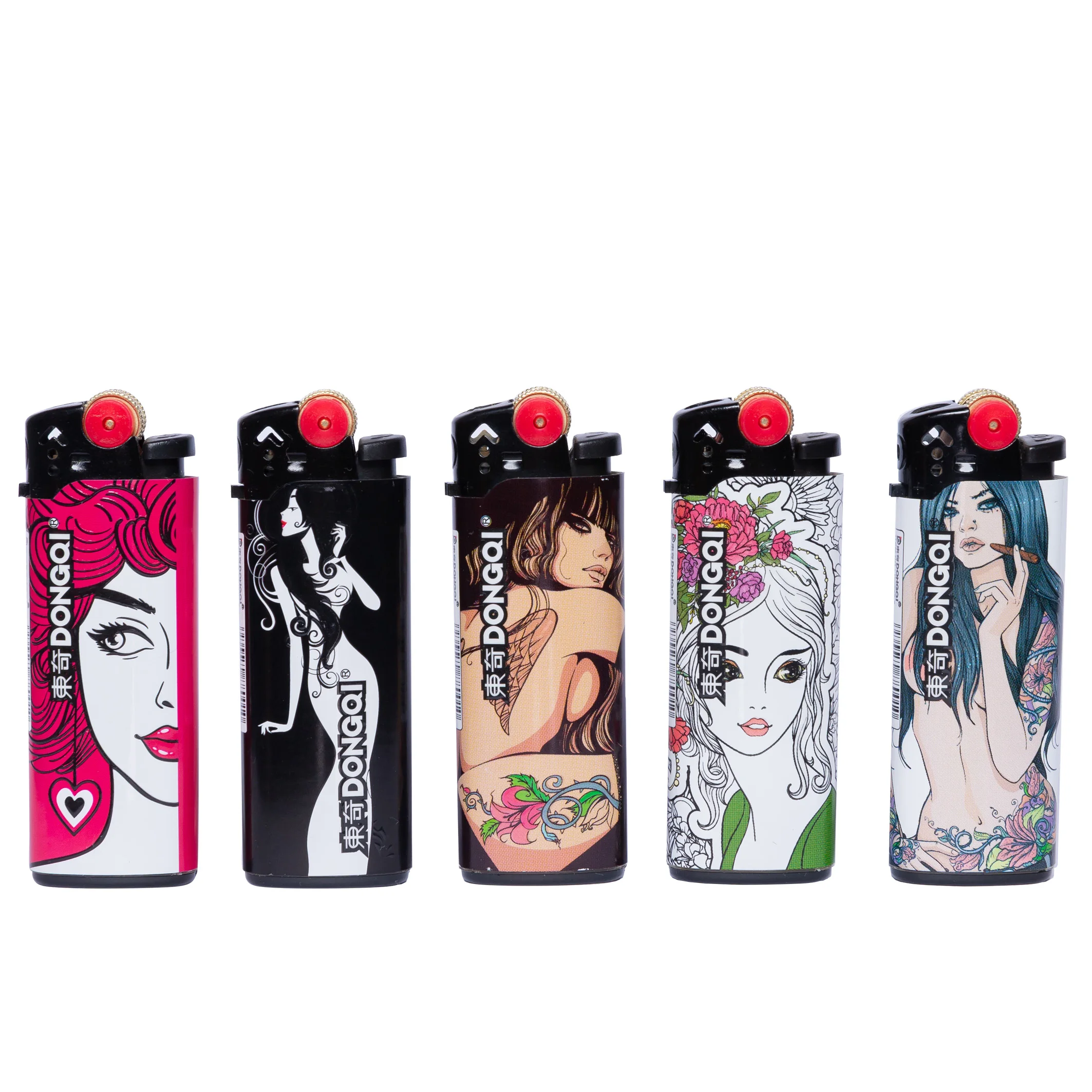 Customized Logo Refillable Gas Flint Lighter With High Quality Factory Wholesale Disposable Lighter