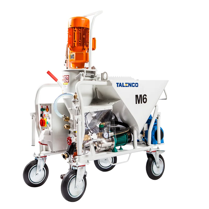 M6 Plaster Spray Equipment M6 Automatic Gypsum Spraying Machine