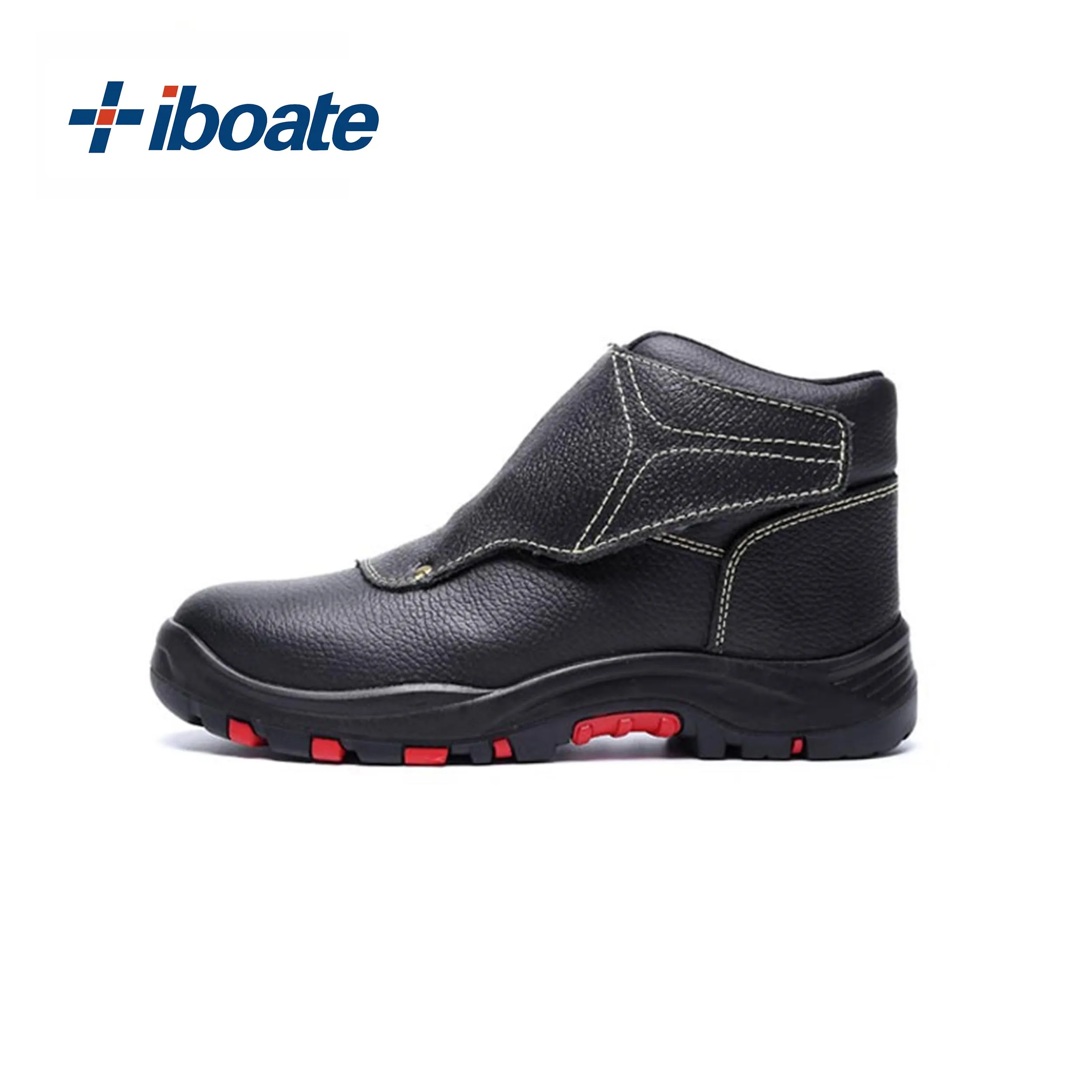 High-Temperature Resistant Unisex Leather Welding Shoes Anti-Scald Anti-Sparks Anti-Puncture Acid Alkali Resistant Winter