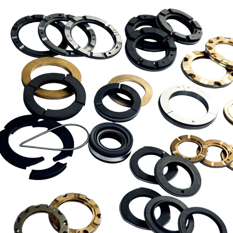 OEM air compressor maintenance parts piston packing Segmented sealing ring Oil scraper ring wiper packing