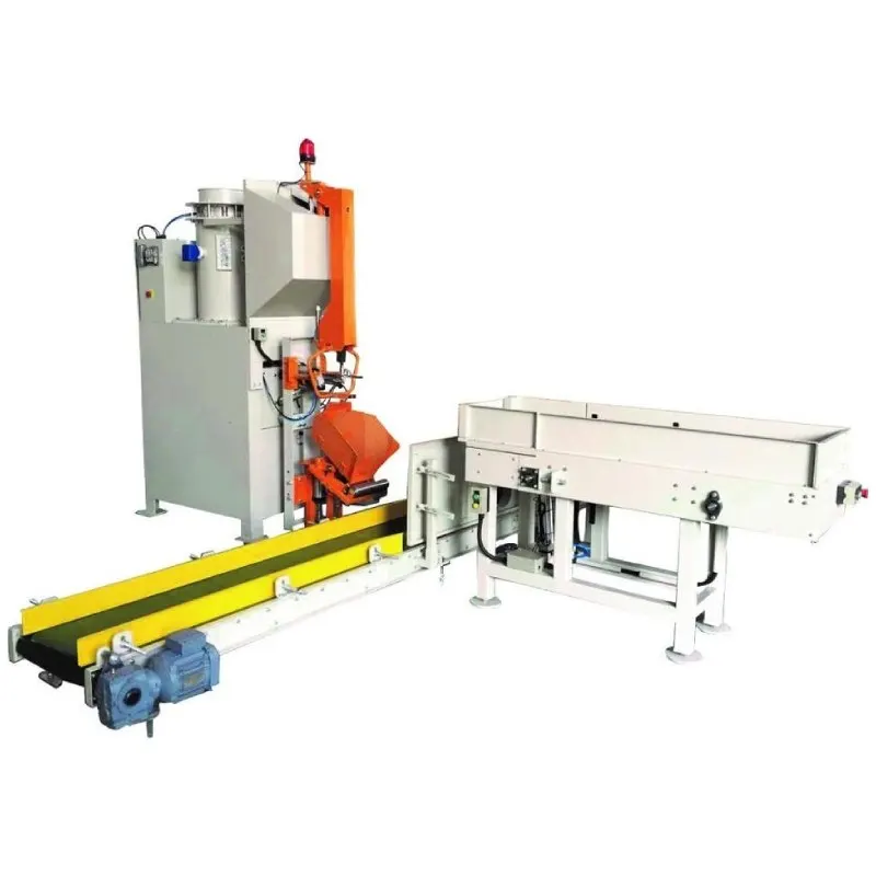 Factory Price Automatic Valve Bag Filling Packaging Machine 20kg 50kg Compound Fertilizer Grain Urea Pallets Bag Packing Machine