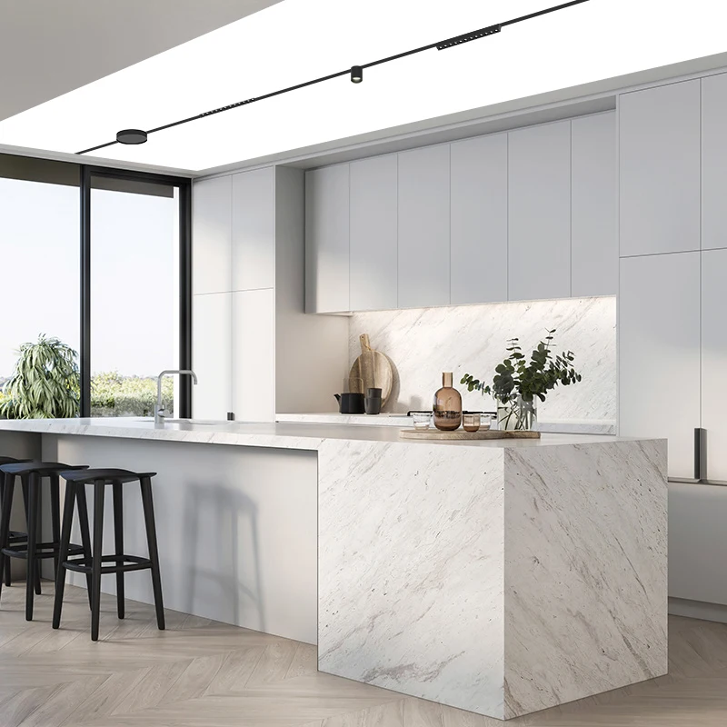 High Quality Magnetic LED Track Rail System 48V Aluminum Magnetic Track Light Profile For Uk Russia Stretch Ceiling