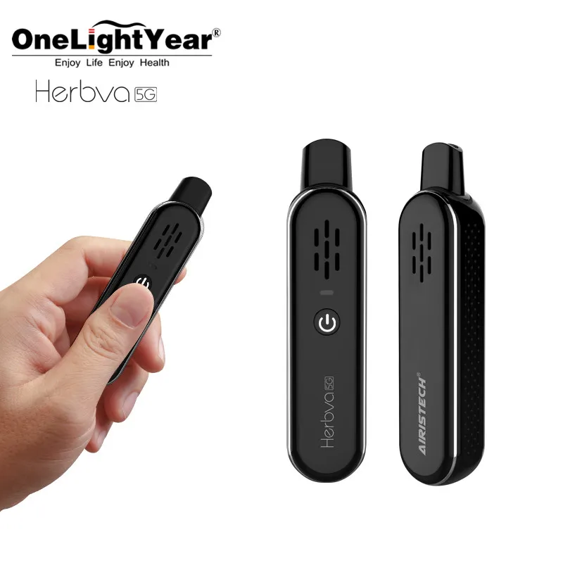 original authentic high quality vape pen Airistech dry herb vaporizer Herbva 5G built-in lager capacity 2200mah battery