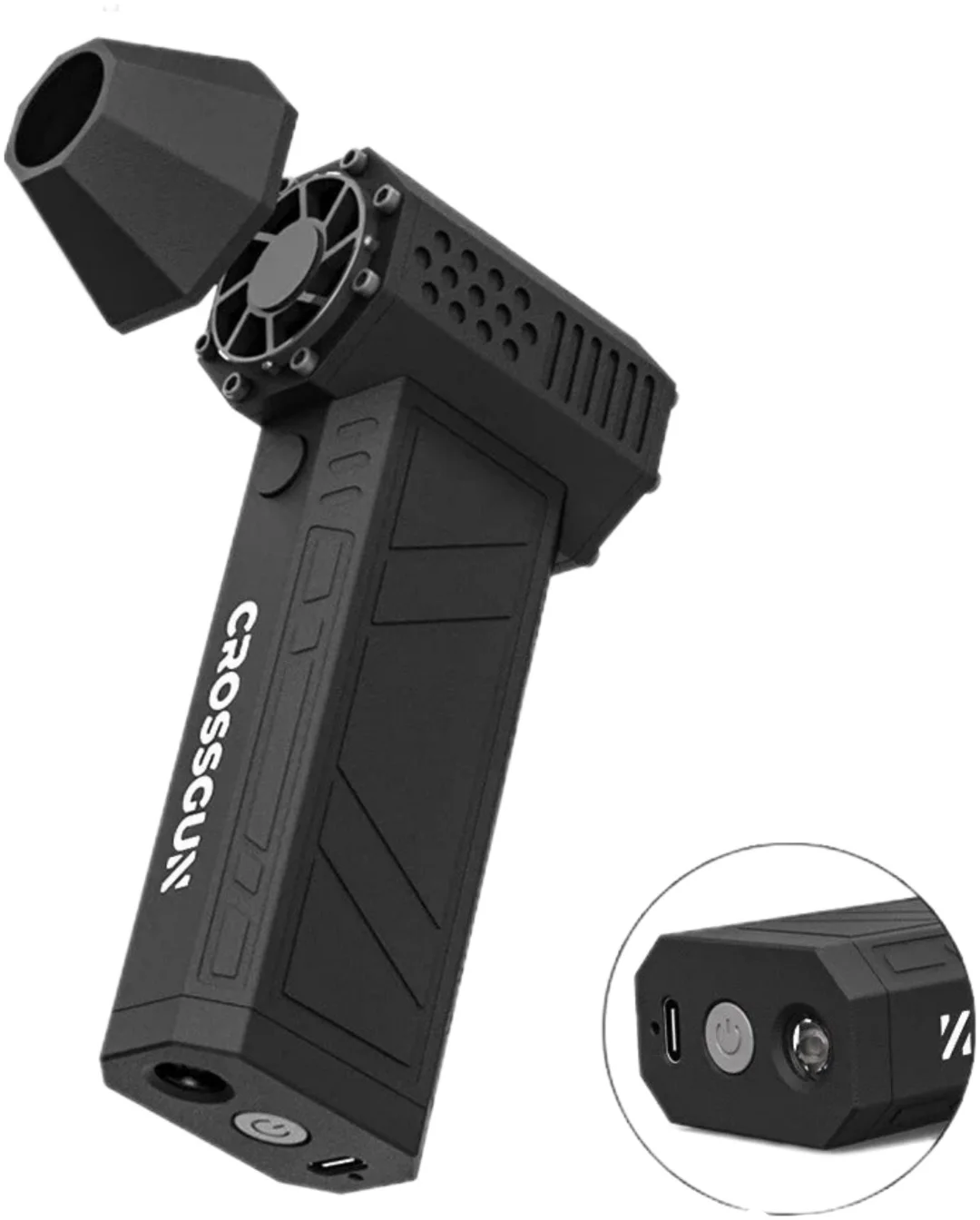 CROSSGUN 130000RPM High Efficiency Portable Mini Industrial Grade Jet Fan Air Blower Mini Jet Fan  Portable Air blaster