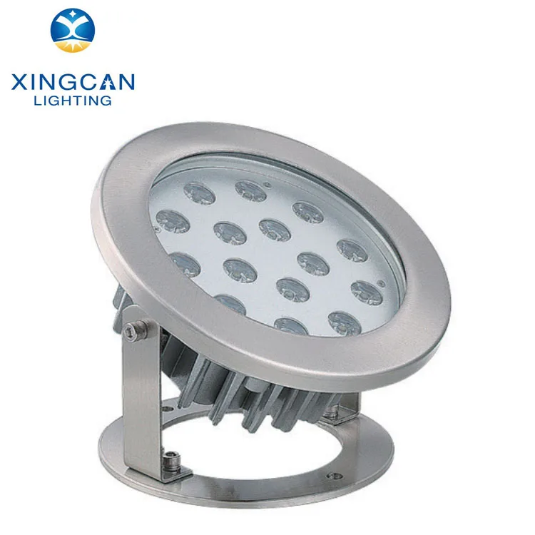 Водонепроницаемые IP68 9 Вт 18 24 36 DMX512 Красный зелёный синий фонтан водопад наружные светодиодные подводные фонари для бассейна