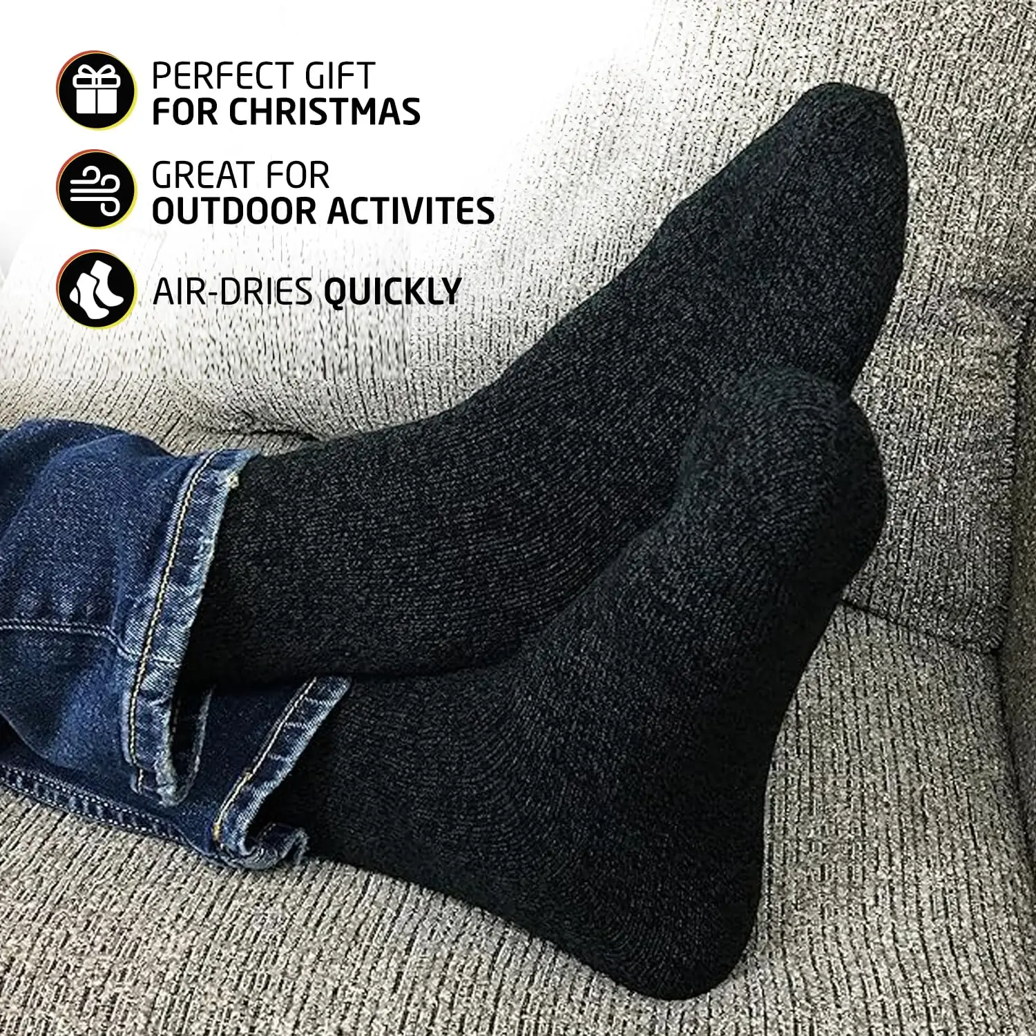 Thermal Angora Wool Socks  For Men And Women