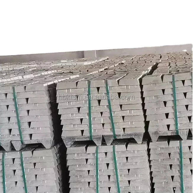 Manufacturer Direct Selling High-Quality 99.99% Low-Cost Zinc Ingot Zinc Alloy Ingot
