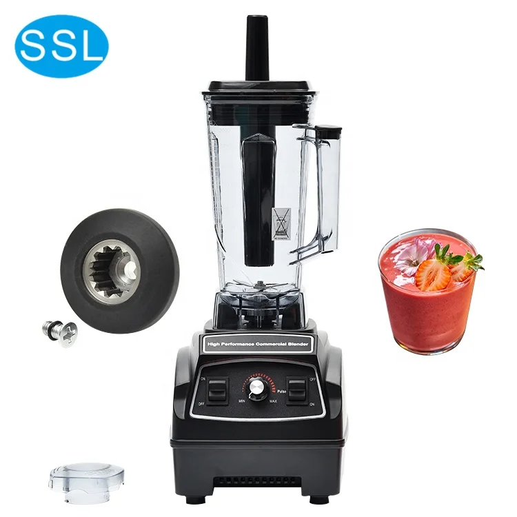 Высококачественный бытовой пищевой блендер 1100 Вт с емкостью 2 л Коммерческий Миксер шлифовальный