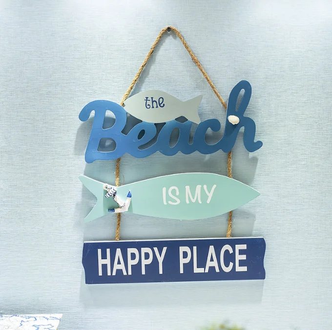 Mediterranean Style Letter  nautical wall decoration summer gift new house decoration