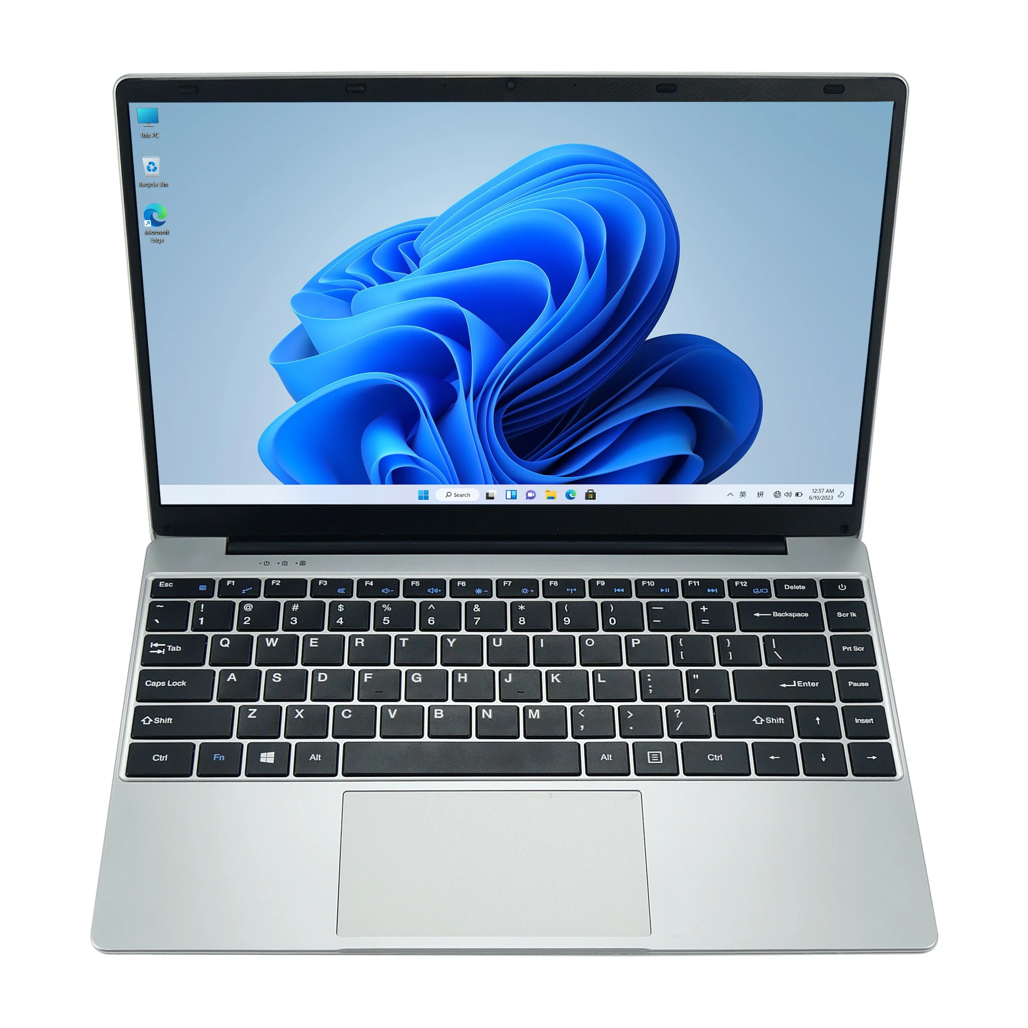 15.6 Inch Gaming Laptop with Intel N5095 16GB RAM 512GB SSD Windows 10-Portable Business Office Notebook for Gamers New Product