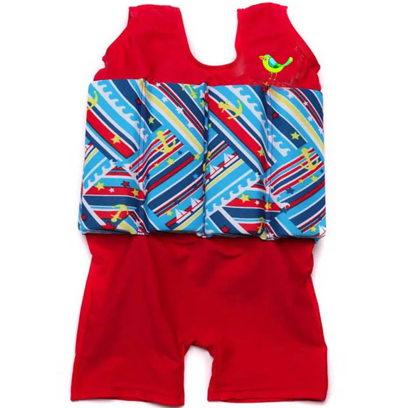 Child Foam padding rashguard swimsuit  buoyant Life Vest