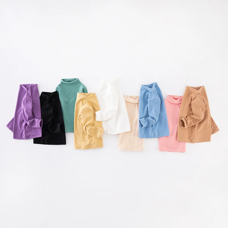 
kids clothing for boys and girls Bottoming shirt winter Long sleeve shirt 