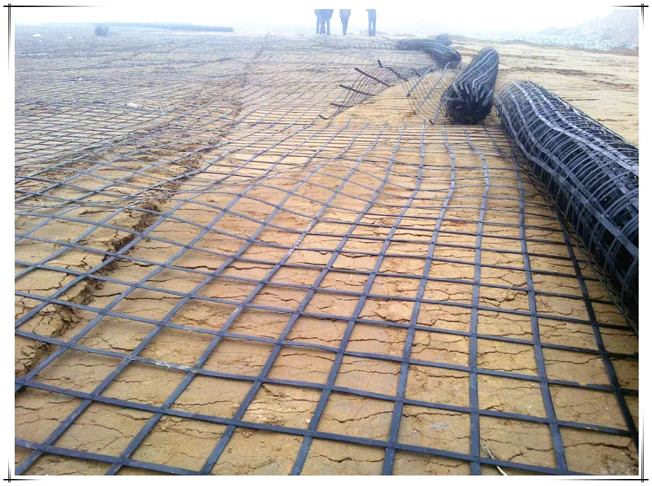 Steel Plastic Composite Geogrid