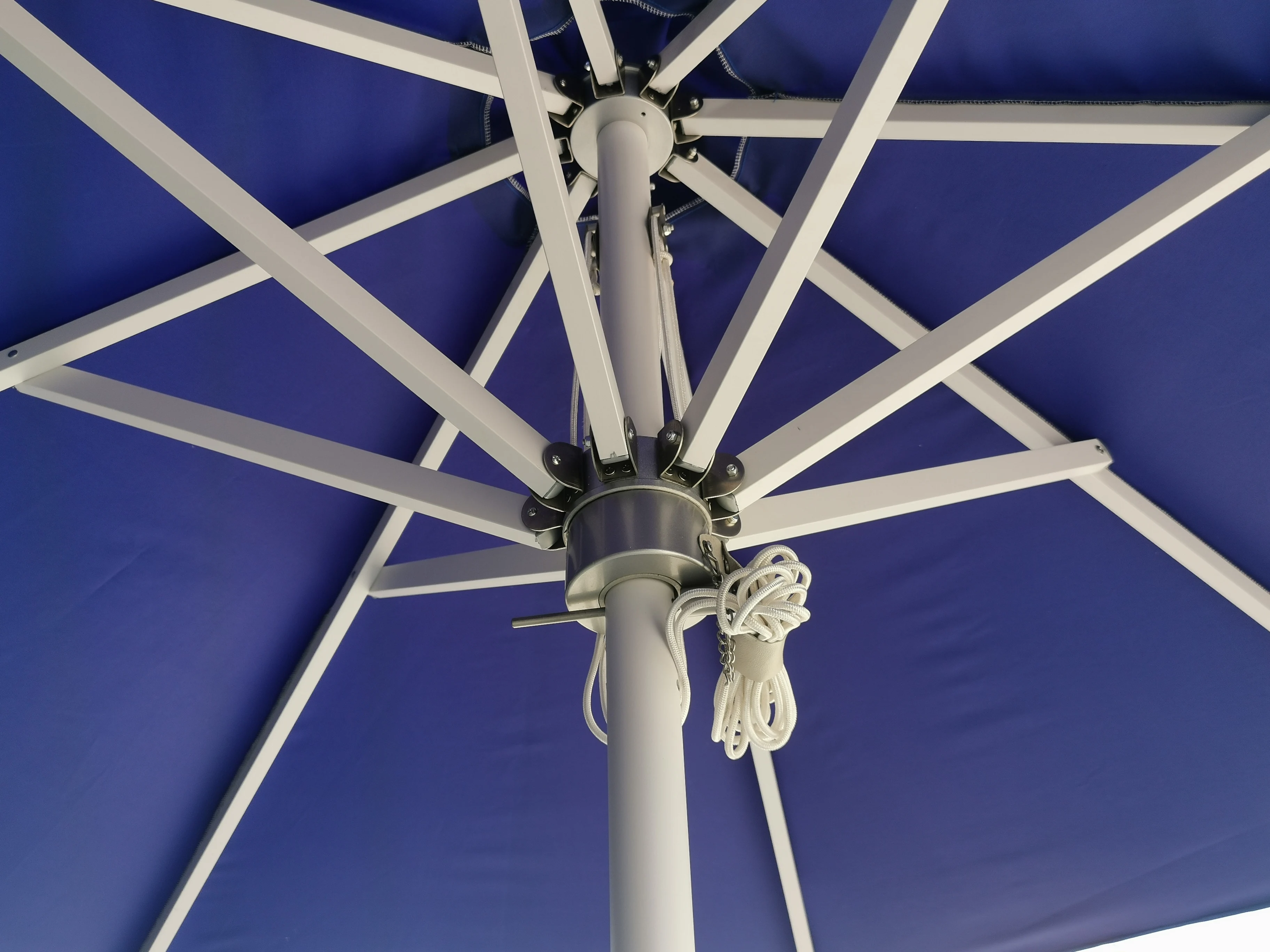 low price 2.7 meter  umbrella custom market round Decorative Garden Umbrellas new design  Outdoor furniture parasol