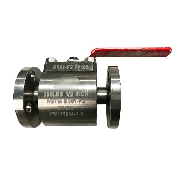 Factory customized titanium ball valve for industrial pipeline