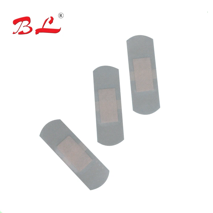 100 Counts Waterproof PE elastic plastic adhesive plaster bandaid handyplast First Aid Adhesive Bandages