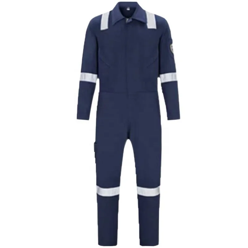Factory Direct Cotton Safety Clothing Flame Retardant Work Wear Coverall Uniform PP PE Material Wholesale