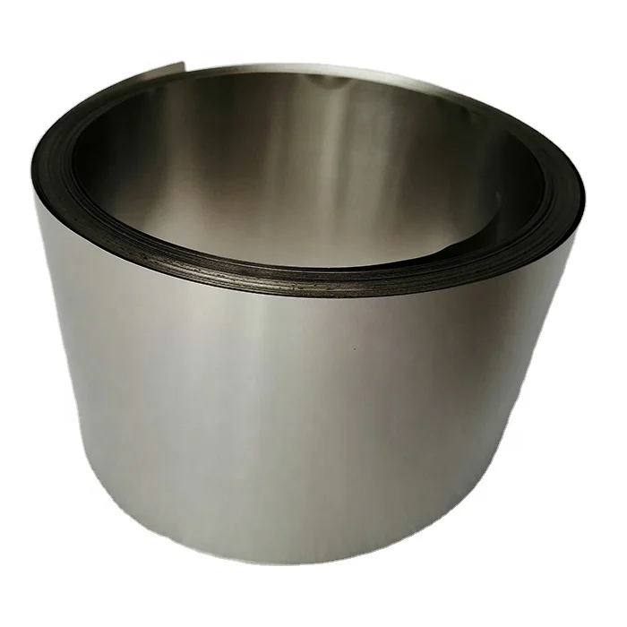 Pure nickel strip and nickel foil for battery