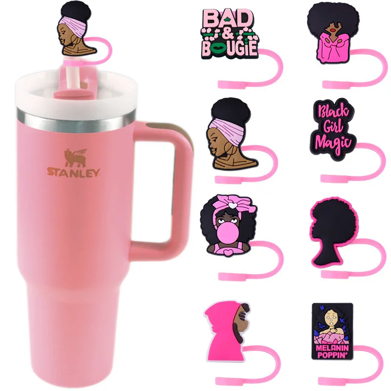 Develop silicone straw accessories straw hat charm charm wholesale cute polyvinyl chloride set of accessories straw hat charm