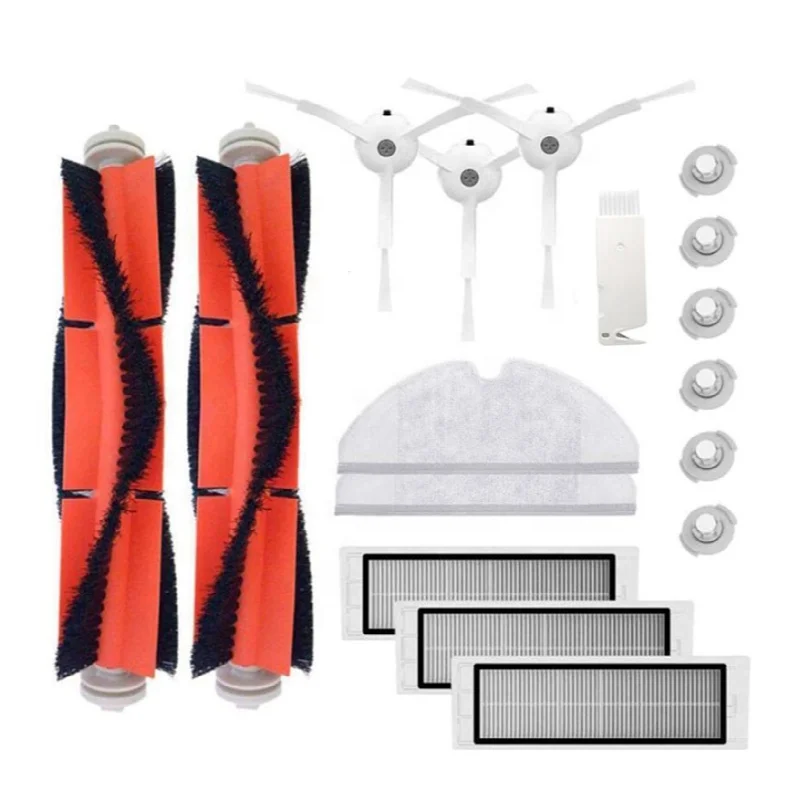 XIAOMI MI для уборки Mijia Roborock S5 S50 S51 S55 E35 E25 E20 робот пылесос фильтр комплект аксессуаров