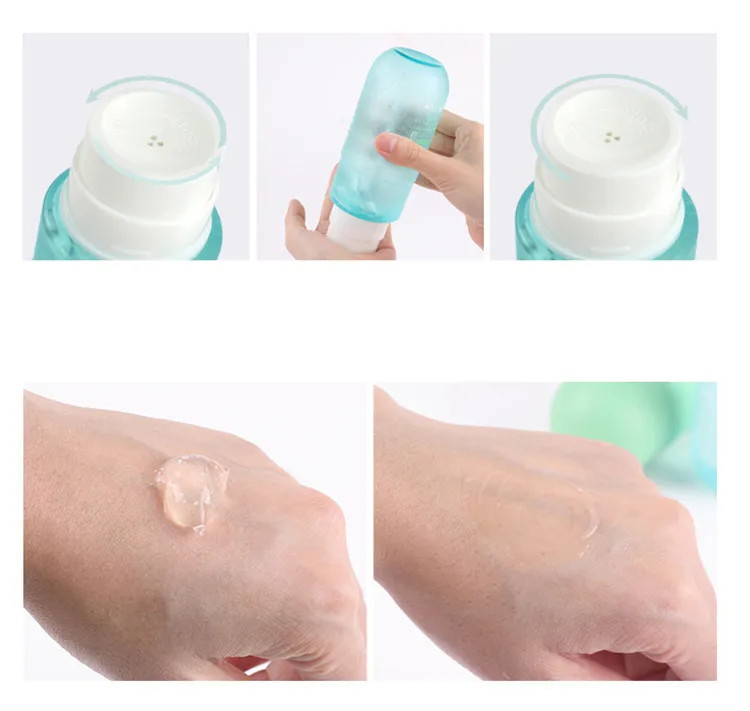 OEM new product korea Skincare best natural moisturizing soothing Organic 100% natural capsule pure aloe vera gel for face