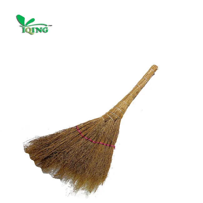 Indoor Broom Made Of Pure Natural Bamboo And Wood Is Natural, Environment-Friendly And Easy To Carry
