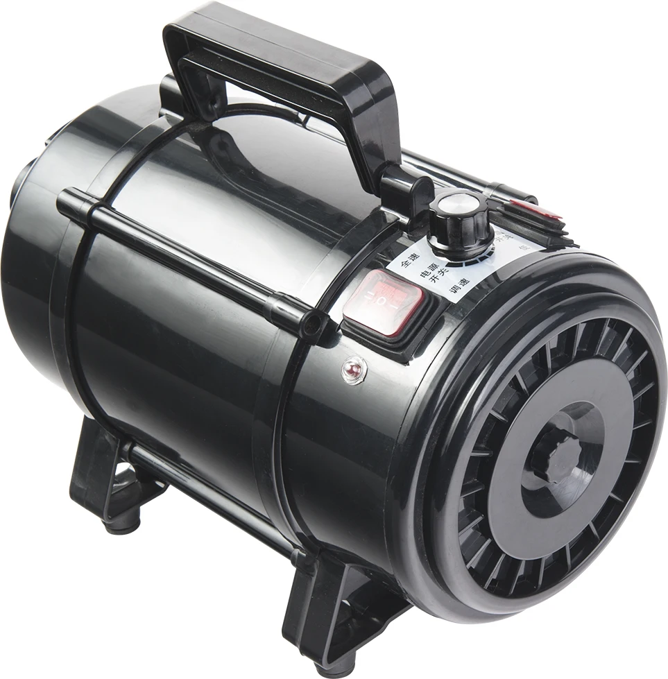 LT-1090B-1C Mini Portable Dog Cat Hair Blower Pet Dryer Blower Pet Grooming Equipment with 3 Different Nozzles