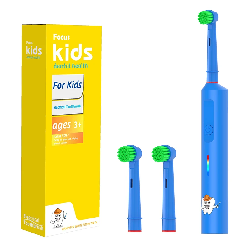 Factory Wholesale High Quality IPX7 Waterproof Customizable rotating baby electric toothbrush