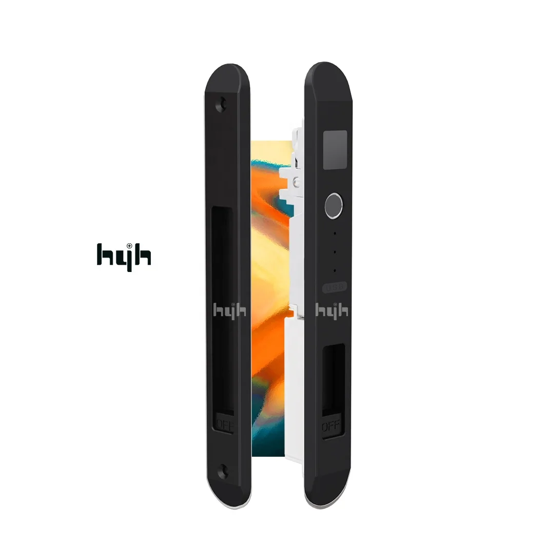 Guangdong-hyh hardware High Security Electronic Smart Fingerprint Tuya App Window and Sliding Door Smart Lock For Office