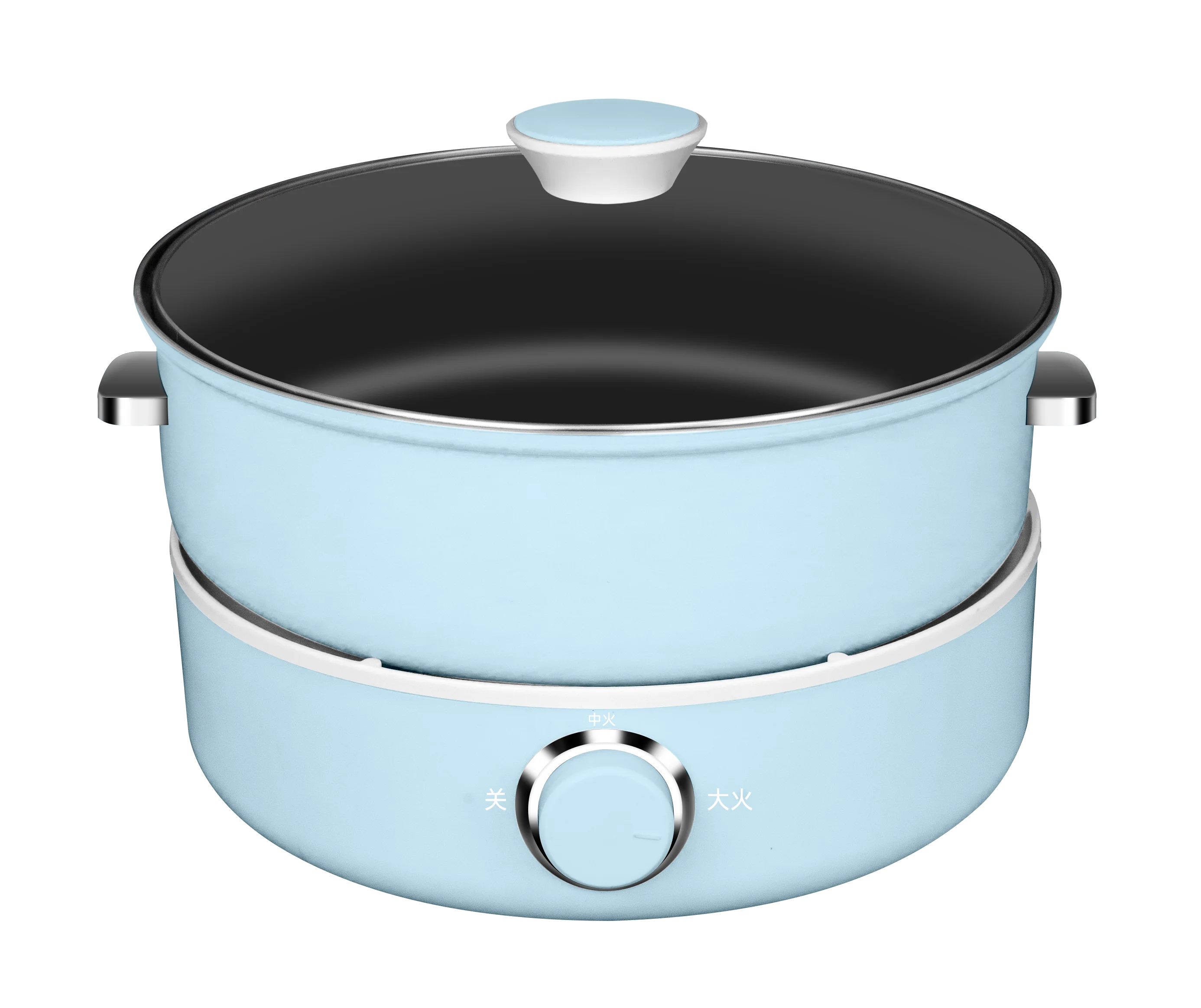 
Electric Cooking Pot Electric Hot Pot Smokeless Aluminum Nonstick Pot 