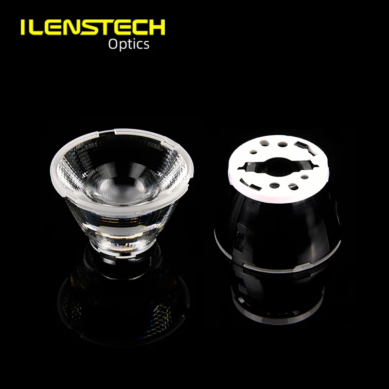 OD 45mm lens for led cob LES 6mm 9mm 15 degree optical lenses