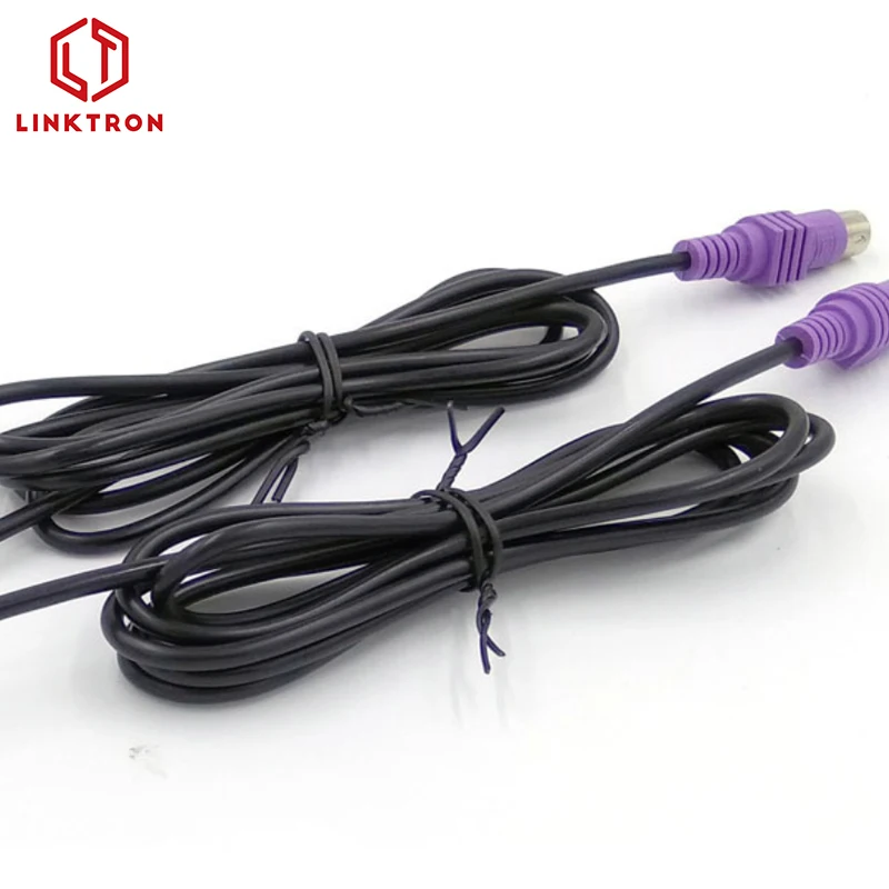 4 Pin Male Mini Power Din To 4 Pin Male Mini Power Din 24v Scanner Cable For Printer