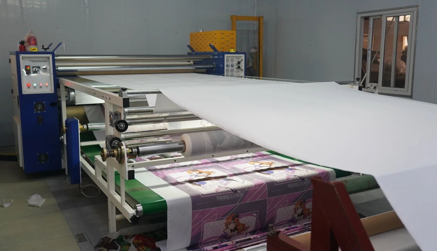 270MM Large format roller sublimation heat pressing machine cloth transfer printing machine thermo press machine