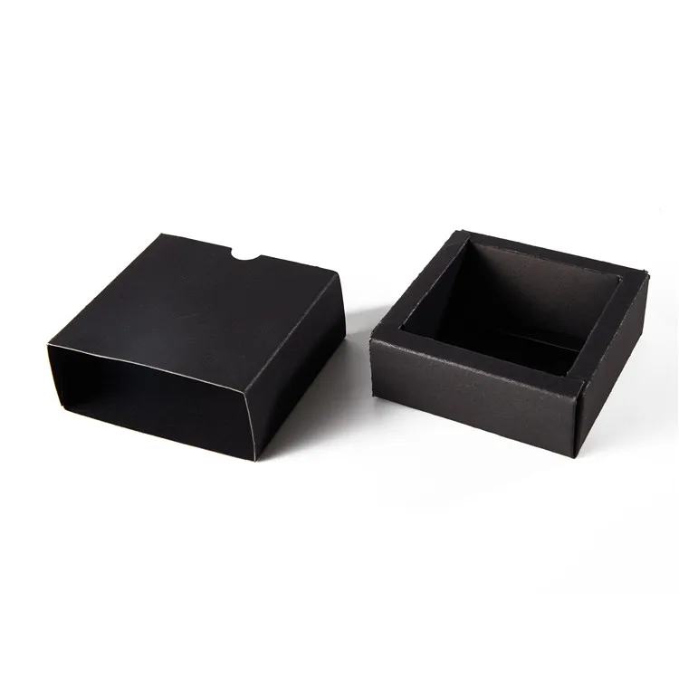 
Custom Logo Print Luxury Jewelry Sliding Paper Gift Cardboard Drawer Box Packaging 