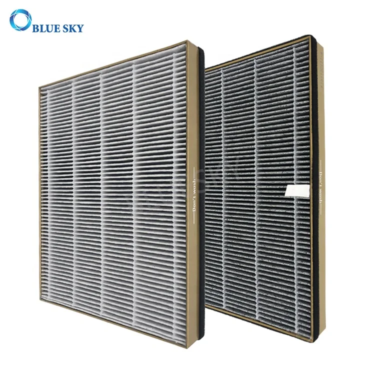 Combined HEPA with Activated Carbon 3-in-1 Filters Compatible with TaoTronics TT-AP002 / VAVA VA-EE008 Air Purifier
