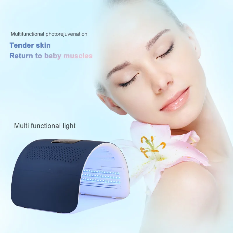 New 2023 Home Use Skin Analyzer PDT LED Light Therapy Beauty Products for Women Mask Stick Sunscreen Red LED Light Therapy