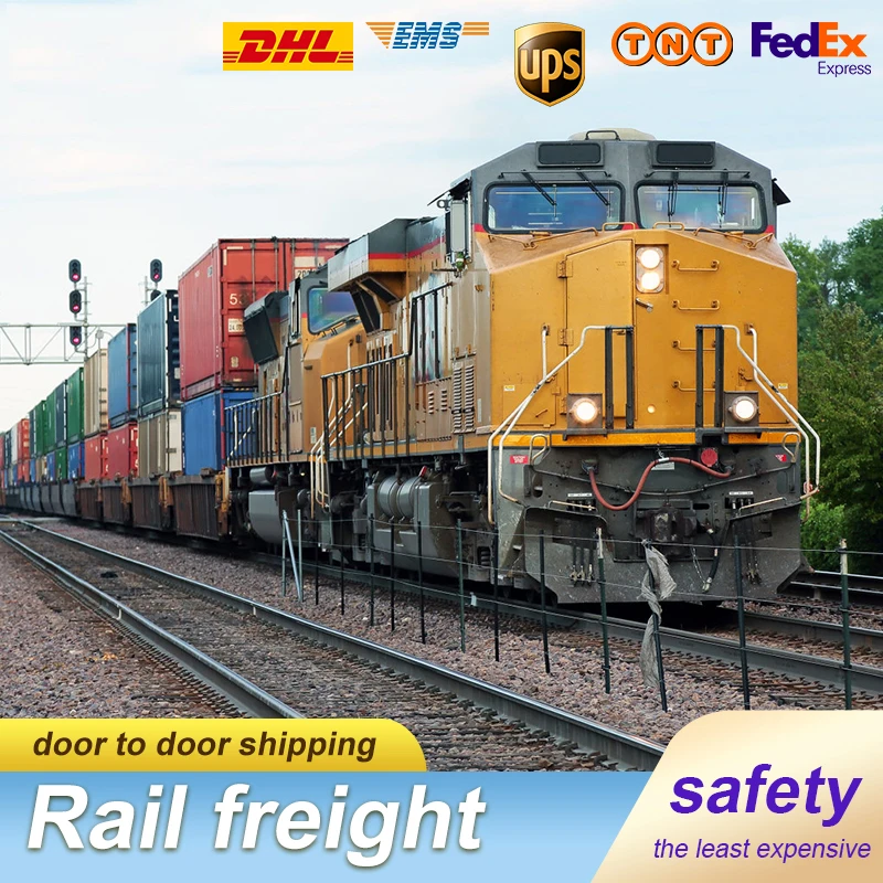 Reliable road transportation ddp door to door cheap 40hq container railway service freight forwarder shipping to romania Belgium