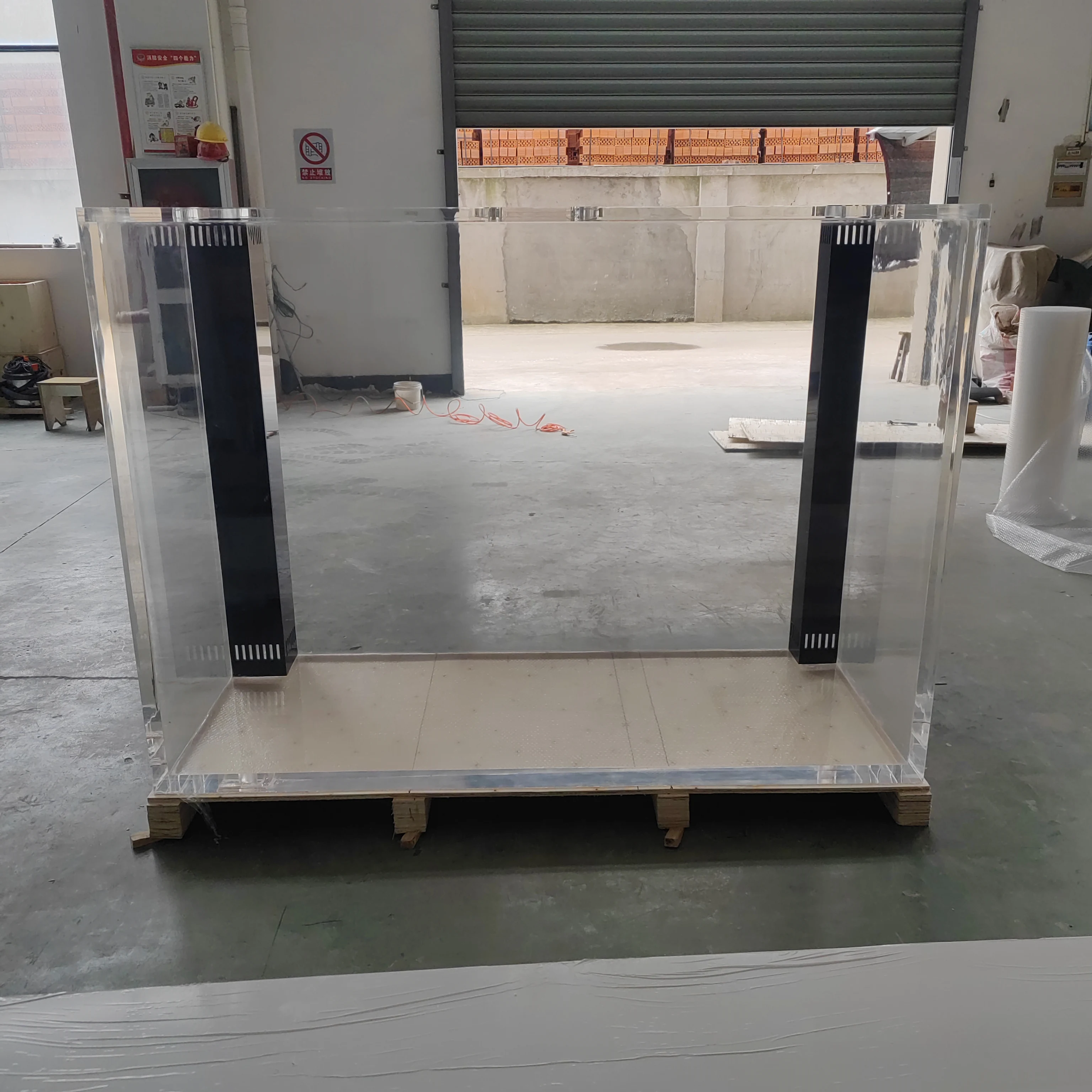 Wholesale cheap modern glass transparent aquarium board filter equipments for fish tank