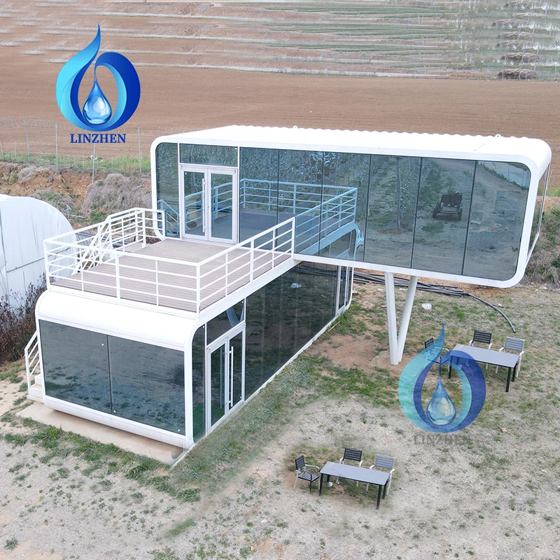 Light Steel Structure Modular Frame Villa Mobile Building Modular Office Container Tiny Home