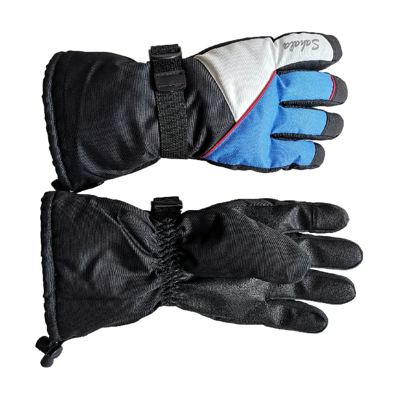 shandong high quality new thinsulate winter snowboard ski gloves touchscreen leather waterproof  skiing gloves
