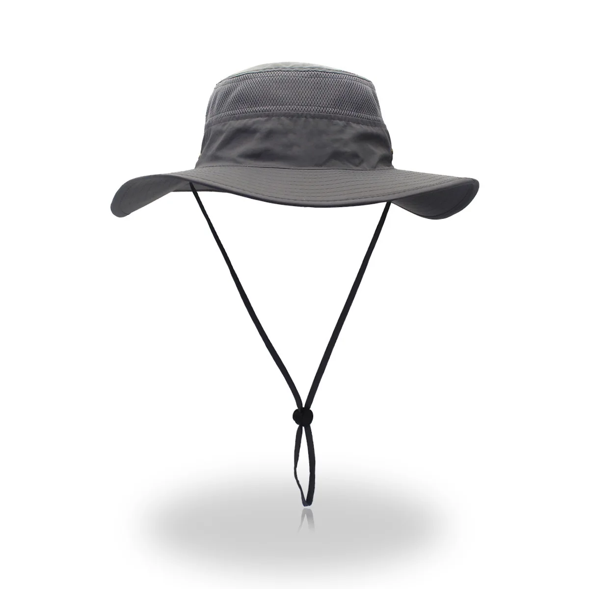 Custom Waterproof Fishing Boonie Bucket Hat UV Wide Brim Sun The Fisherman Hat With Strings Sun Hats For Men protection Bulk
