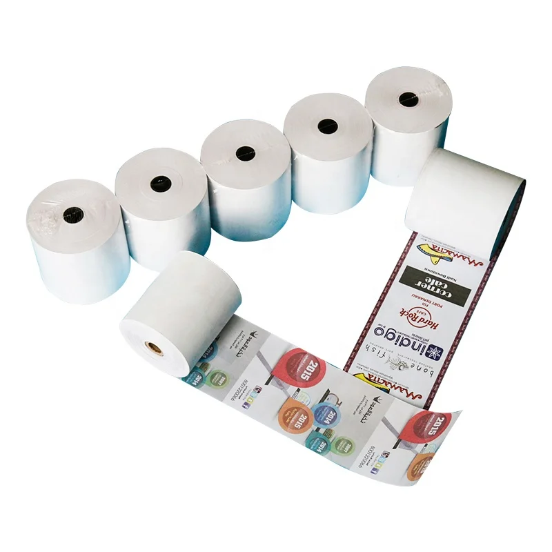 Печать 80X80 Клей Тепловой Jumbo рулон матовая термальная