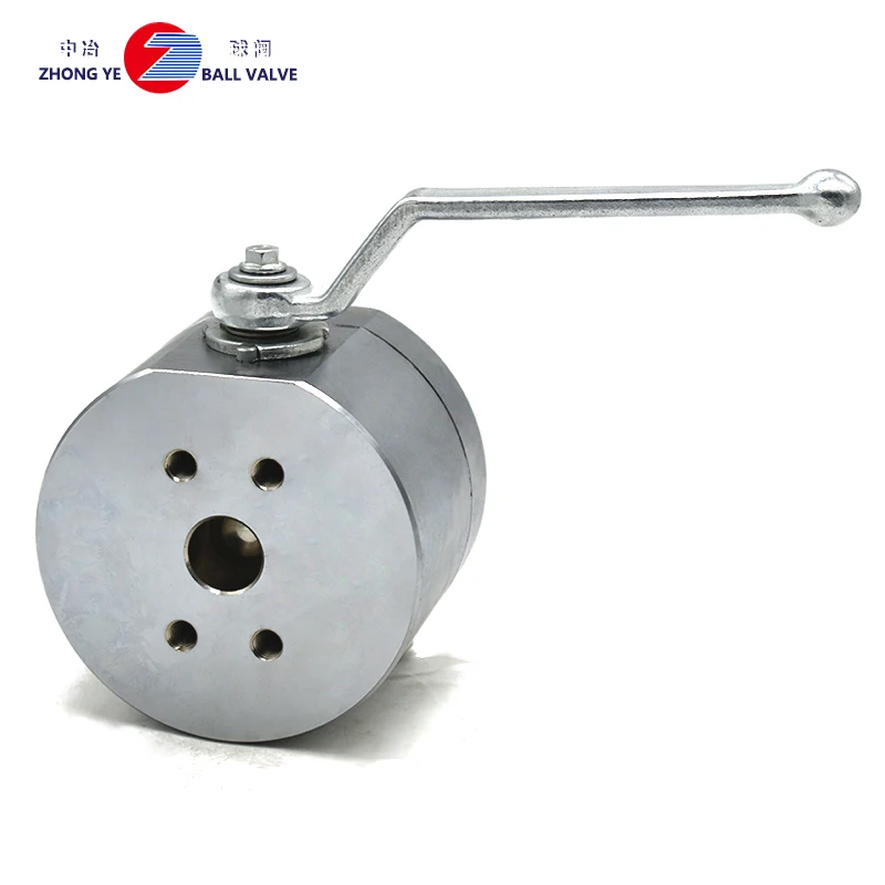 Good quality factory directly  KHSAE-210-32 ball valve 3 4  high pressure with fixed flange  for hydraulic system
