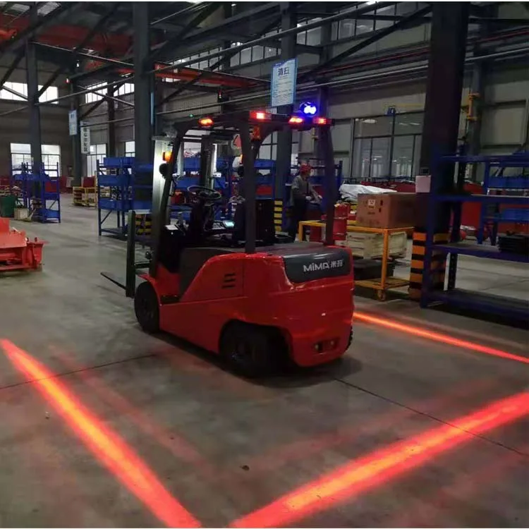 10-80V 18W red, blue, green and Amber  multi-color Zone Warning lights forklift  road construction safety area signal light E9