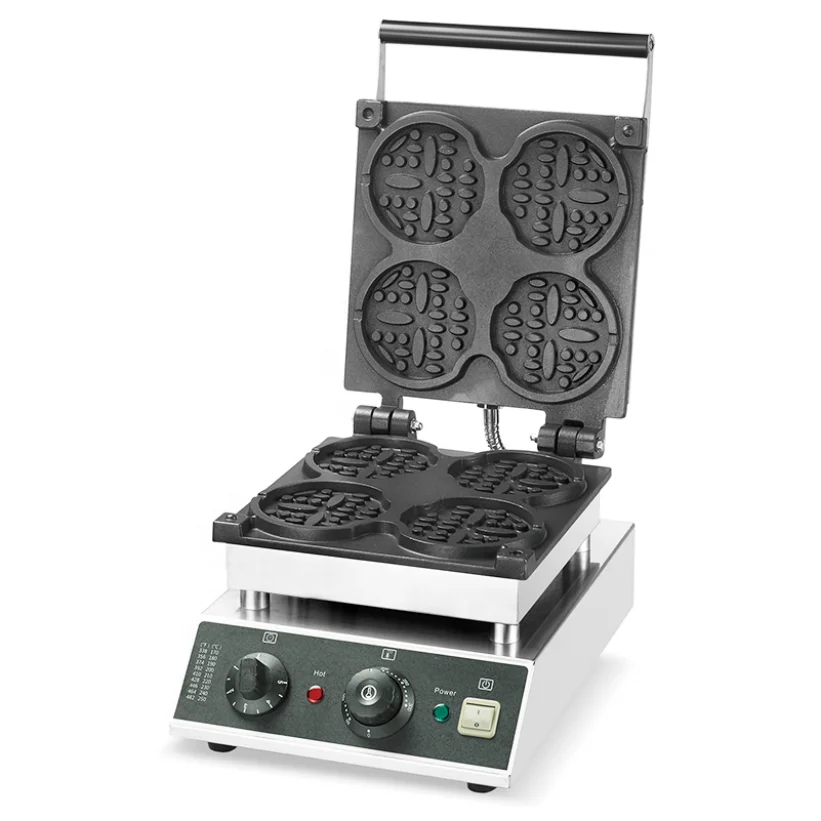 Wholesale 220V Mickey Shapes lolly waffle maker/ waffle stick commercial corn dog machine