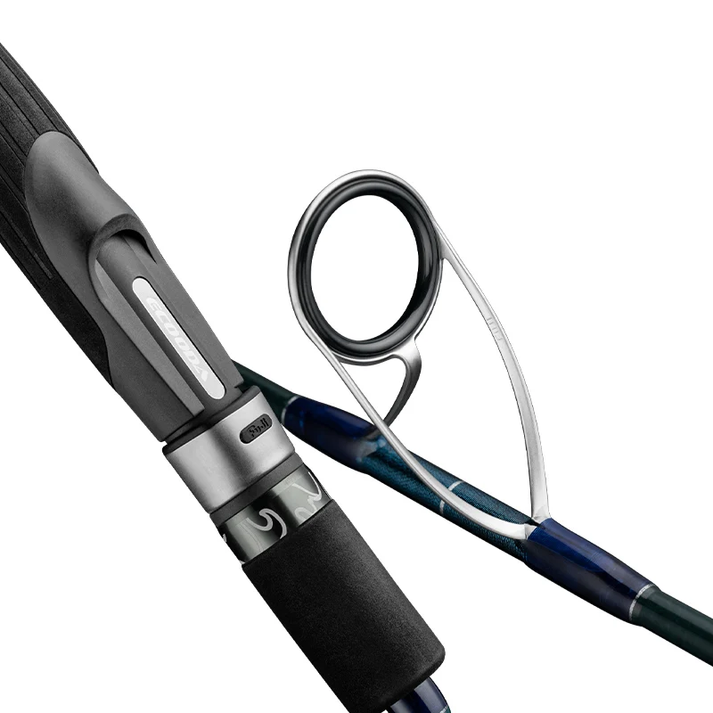 Ecooda ECBJ Cyan Blue Series Fuji Jigging Rod Spinning and Overhead jigging Full Carbon Rod Blank Fishing Jigging Rod Sea