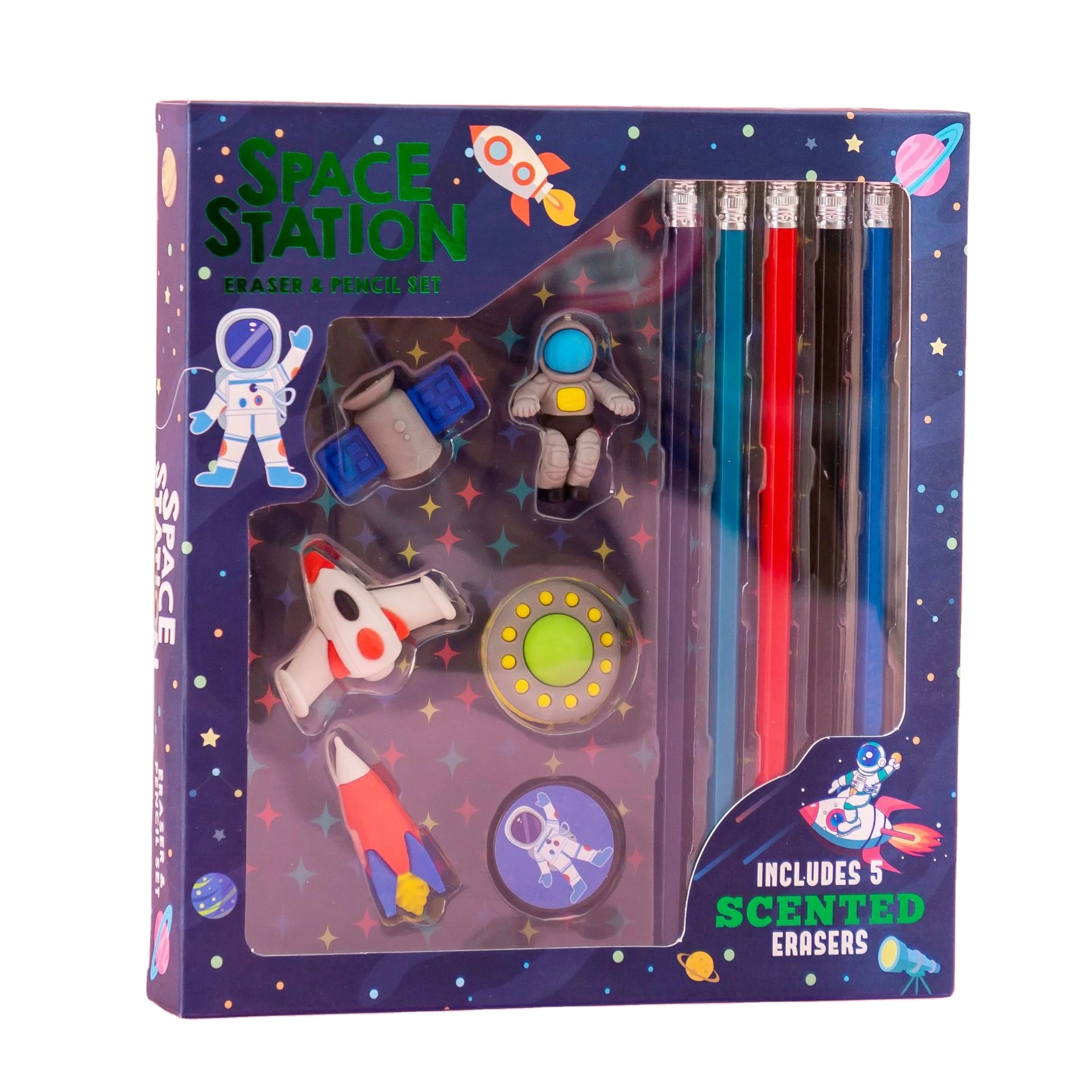 Ready study set hot selling school items colour box drawing art set pen and pencil gift set natural wood color hb pencil