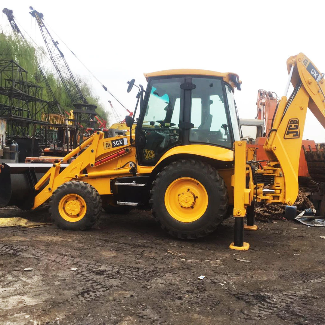 Construction Loader Backhoe Retroexcavadora Jcb 3cx Used Backhoe Loader