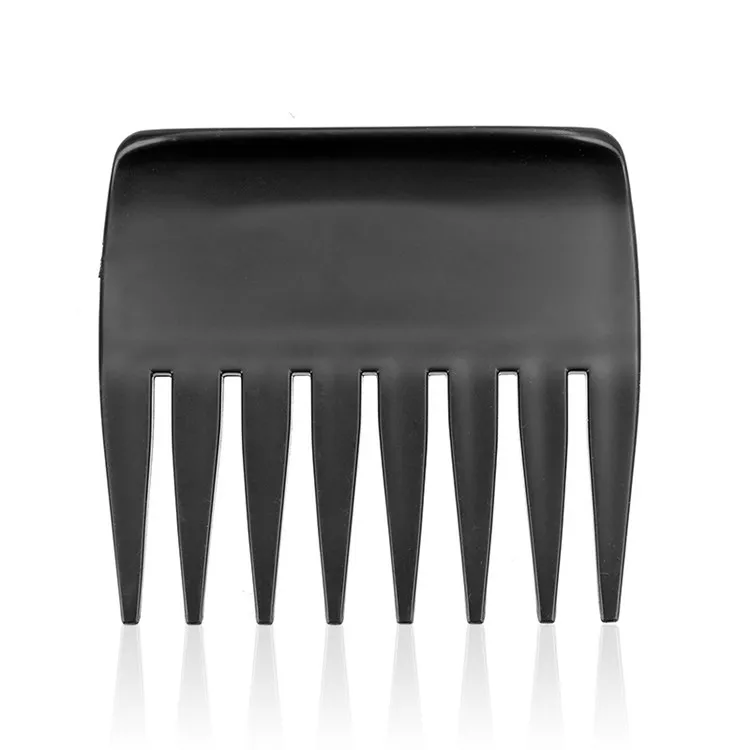 Black plastic comb men square small head comb hair care  comb