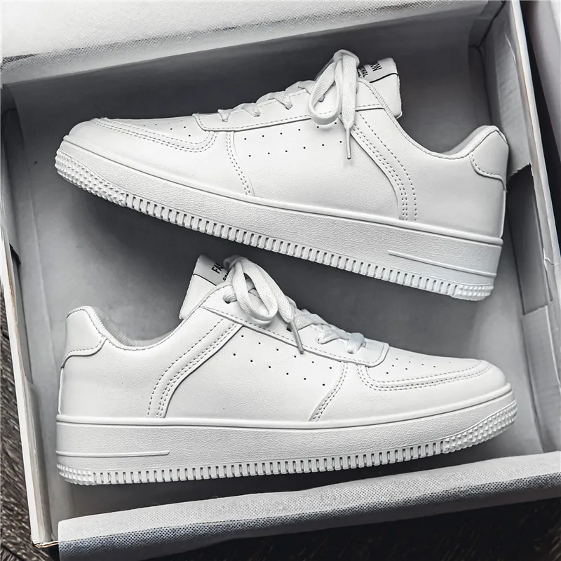 2024 весенне-летняя белая повседневная обувь универсальные спортивные мужские кроссовки с логотипом на заказ